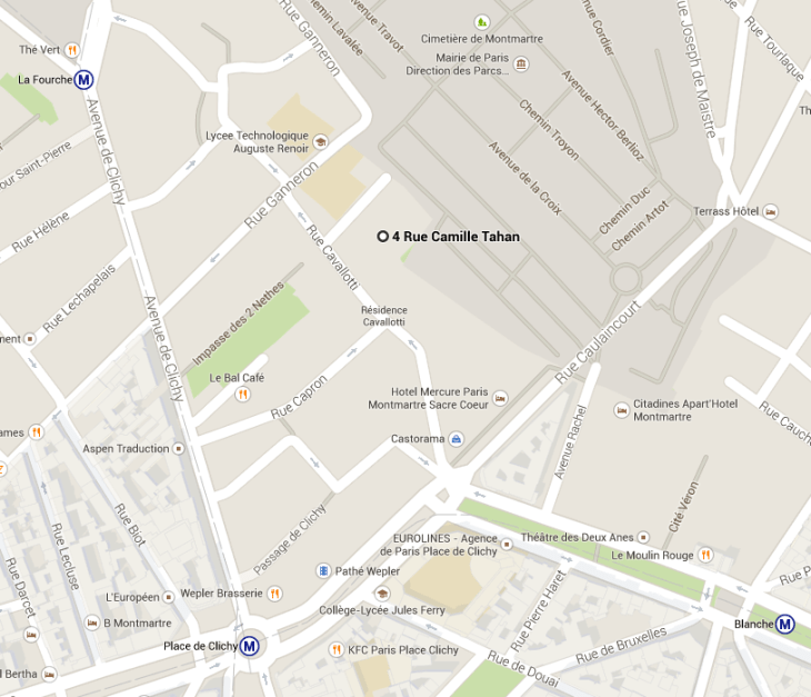 Plan accès Atelier du Yoga